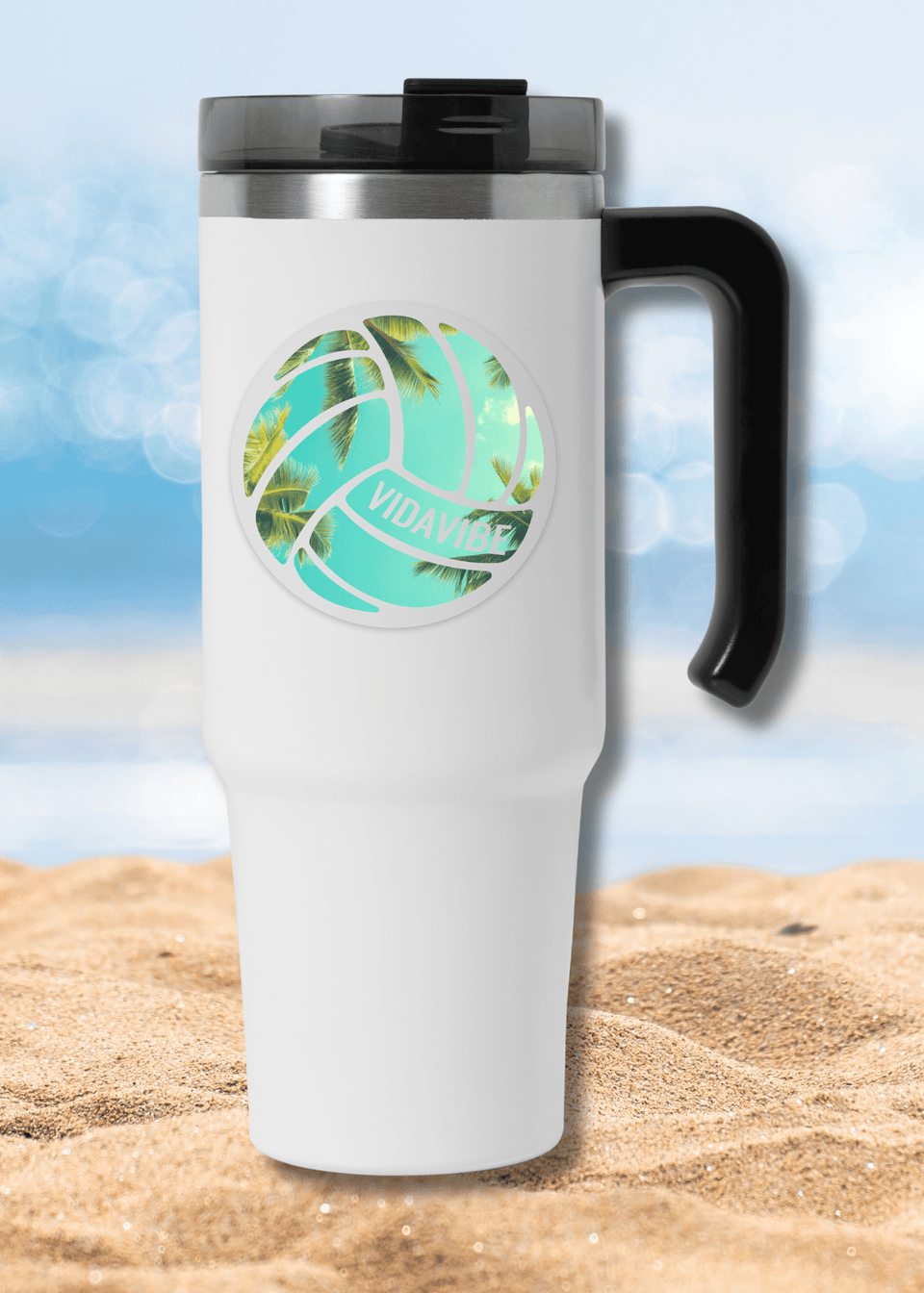 Volleyball Palm Sticker